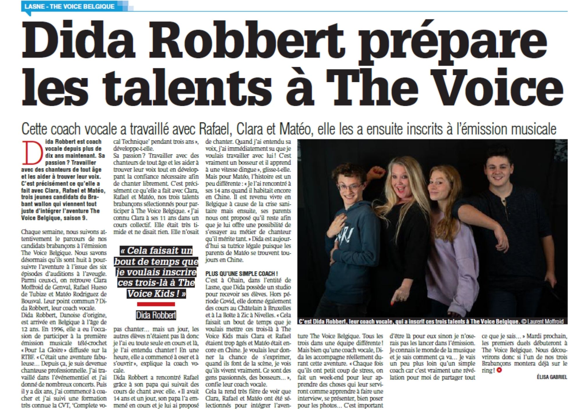 Dida Robbert The voice Capital